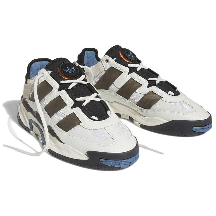 adidas Niteball 'Weiß Schwarz Blau' FZ5741