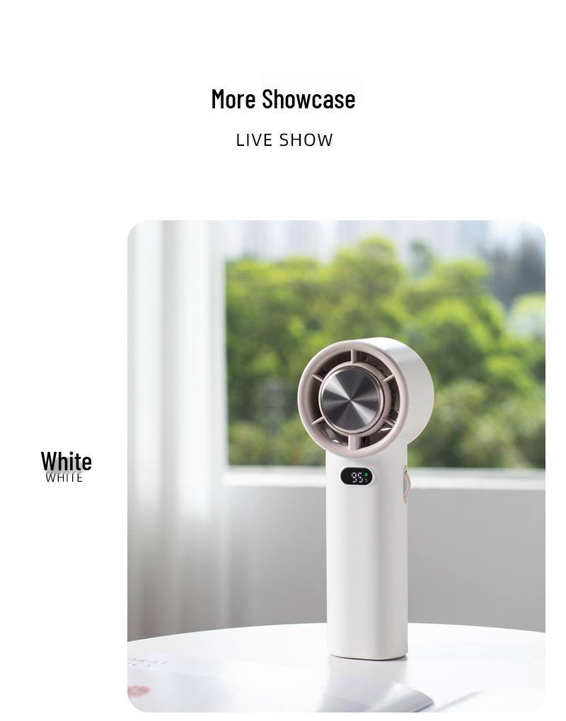 New Compact High-Speed Handheld Cooling Fan with USB for Outdoor Use