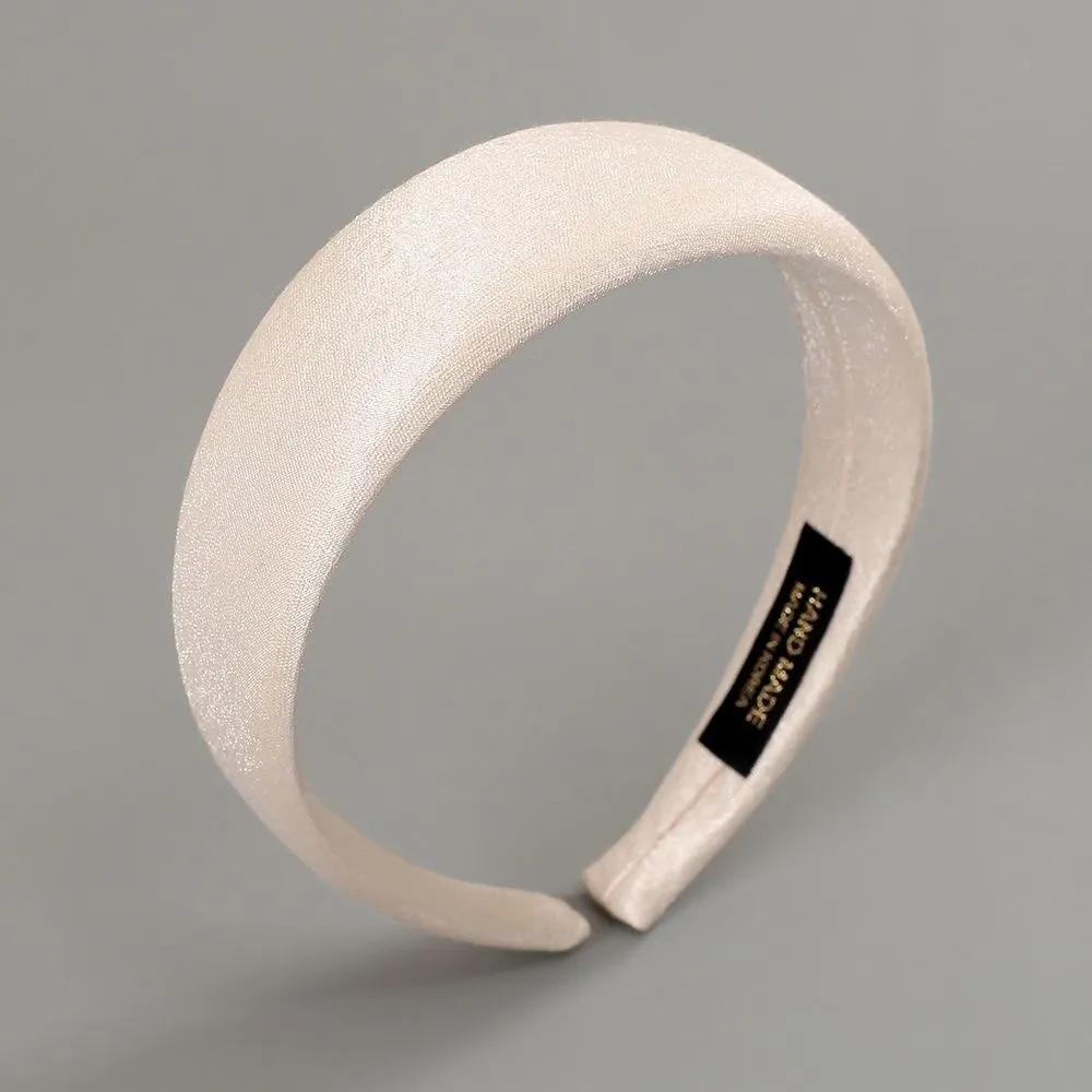 Satin Volume Hairband Ivory Style Innocent Basic