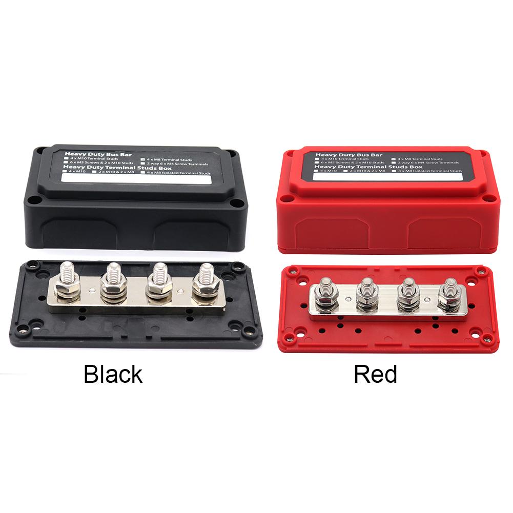 300A Busbar Cable Organizer Box 4 Way Power Accessories for Ships Yachts