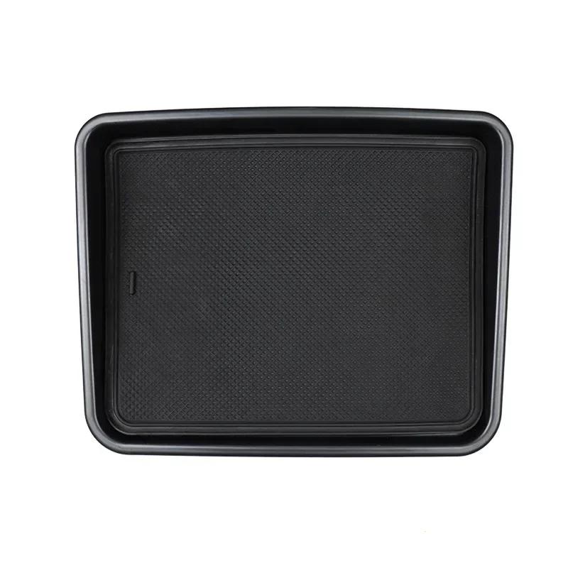 Car Center Console Storage Box Organizer Tray With Mat Pad for Suzuki Jimny 2019 2020 2025 2025 2025 Interior Accessories Black