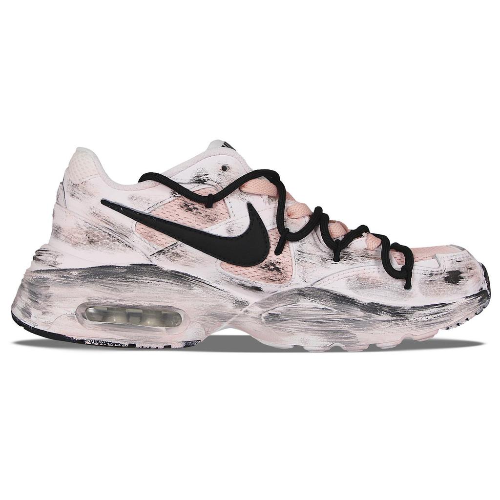Nike Air Max Fusion Slip Resistant Abrasion Resistant Slip Resistant Abrasion Resistant Low Top Running Shoes Women's CJ1671-100(Team115-)