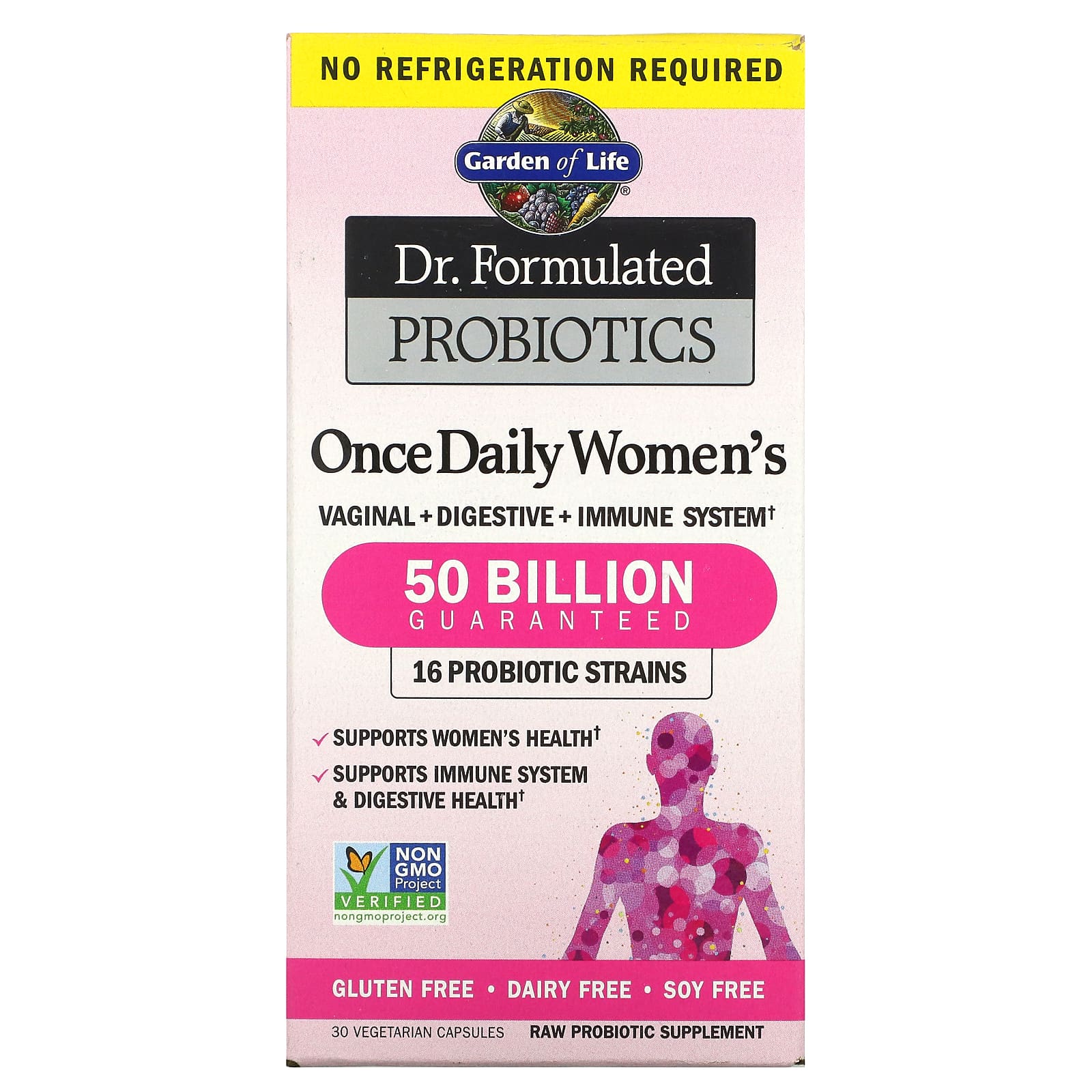

Dr. Formulated Probiotics, 1 Daily for Women, 30 Veggie Caps