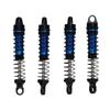 4pcs 60MM Threaded Shock Absorber Damper for 1 18 RC Crawler Upgrade Parts Aluminum Alloy Nylon Blue
