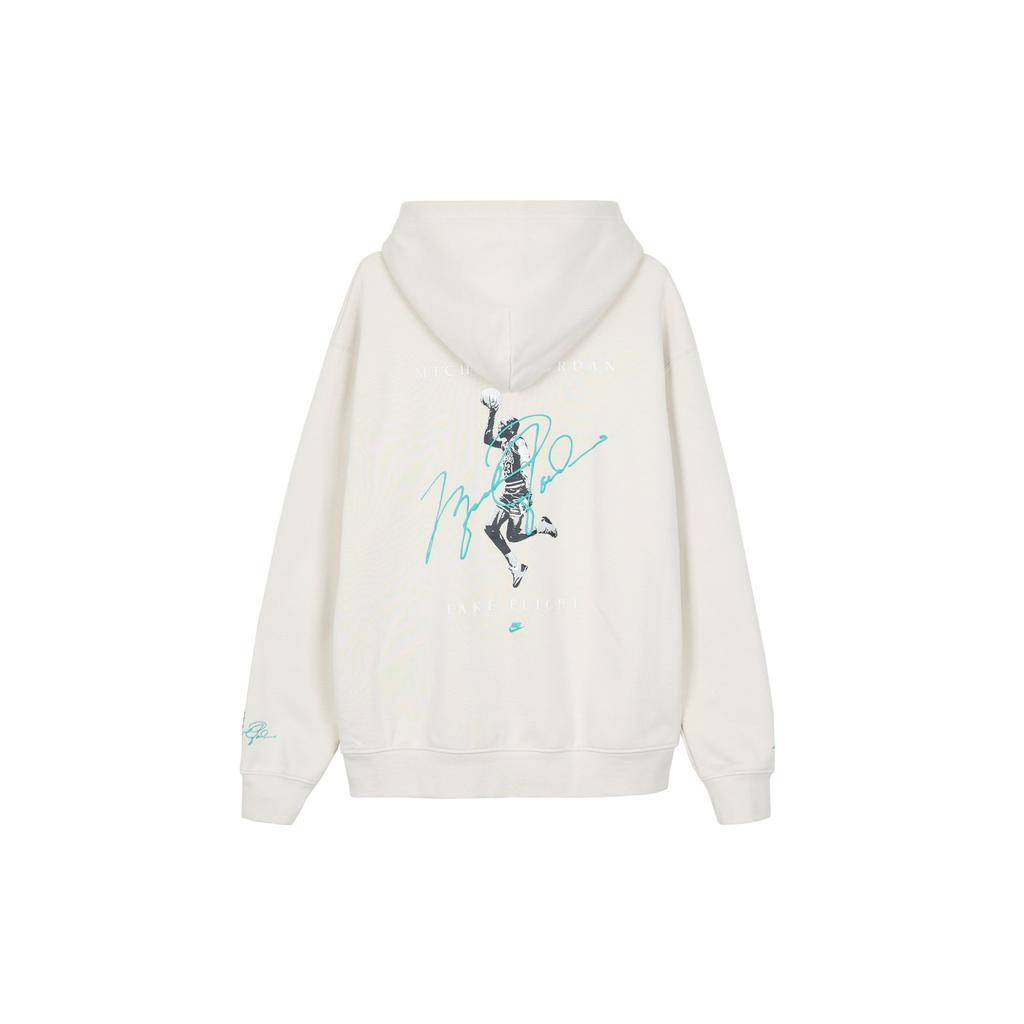 Jordan Essentials Flight Logo Fleece Pullover Hoodie Light Grey Men's Casual Sweatshirt DH9020-104