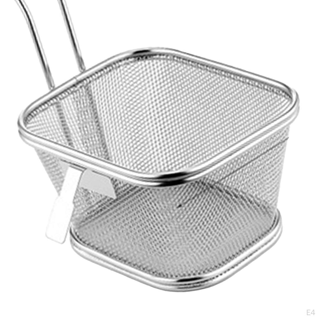 Pot Colander Spaghetti Strainer Basket Wire Skimmer Food Frying