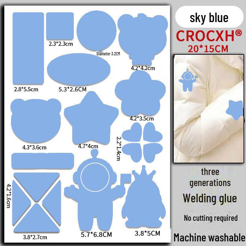 Adeziv pentru plasturi de coate și genunchi de a treia generație - Lipici de sudură la preț redus pentru jachete și pantaloni