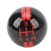 5 Speed Shift Knob Round Ball Manual Shift Knob with 3 Adapters for Mustang 1967‑2018