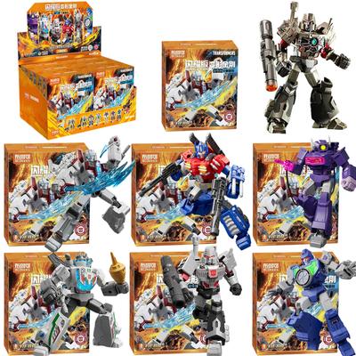 BLOKEES Transformers WERSJA ŚWIECĄCA V04 Światła LED IDW MEGATRON OPTIMUS PRIME SG STARSCREAM SHOCKWAVE Figurka Akcji Montaż