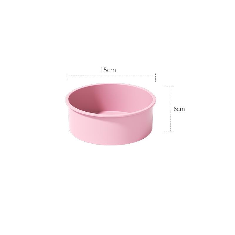 Multi-size silicone cake pans for baking, round cake molds silicone baking pans non-stick quick demoulding suitable for cheeseca