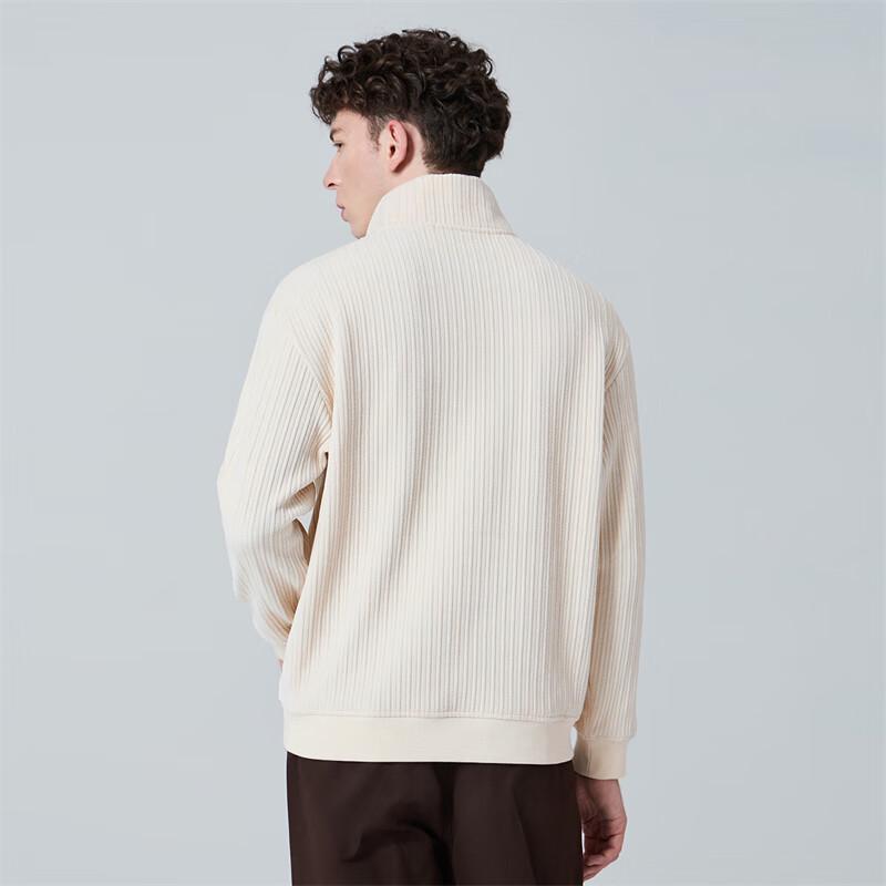 Mark Fairwhale Men's Striped Half-Zip Sweatshirt