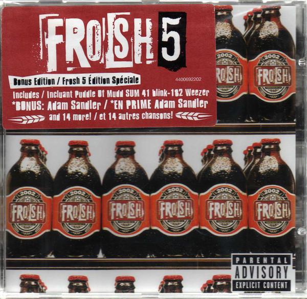

CD VARIOUS Frosh 5 Bonus Edition 4400692202 Universal 2002 Canada Rock Used