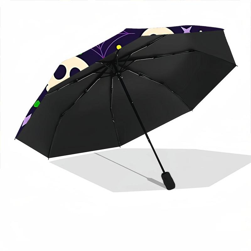 1pc Halloween Decorations Umbrella - Portable Home Essential, Durable Iron Frame with Rod Structure, Fashion Lovers yy250910125