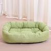 All-season Cushions Pet Sofa Sleeping Bed Large Dog Bed House for Cats Big Space Dogs Sofa Sleeping Mat Pet Supplies Fluffy and Soft Anti Slip Pad
