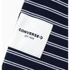 Converse Men woMen STripe Logo Loose FiT T shirT Navy Ucj690 695