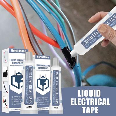 Waterproof Fast Dry Cable Line Glue Electrical Sealant Tape Liquid Insulation Tape Repair Rubber