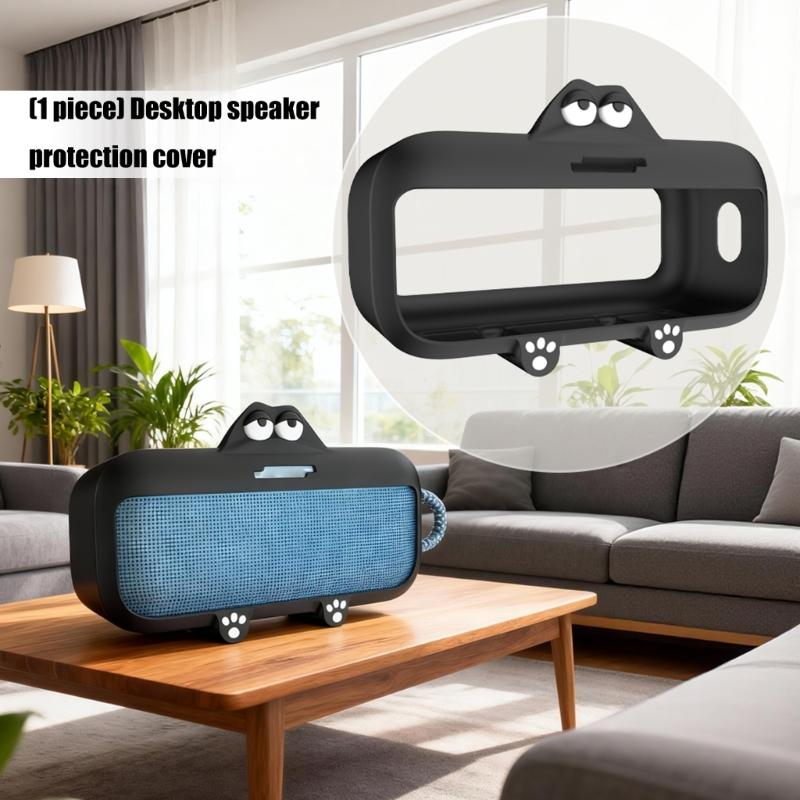 Silicone Speakers Cover Case Speakers Protective Sleeve for Plus Speakers Shockproofs AntiDrop Access