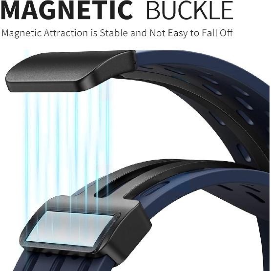 Compatible with Voice Caddie Smart Watch Bands, Quick Release Breathable Silicone Replacemet Band Straps Compatible with Voice Caddie T11 PRO, T9