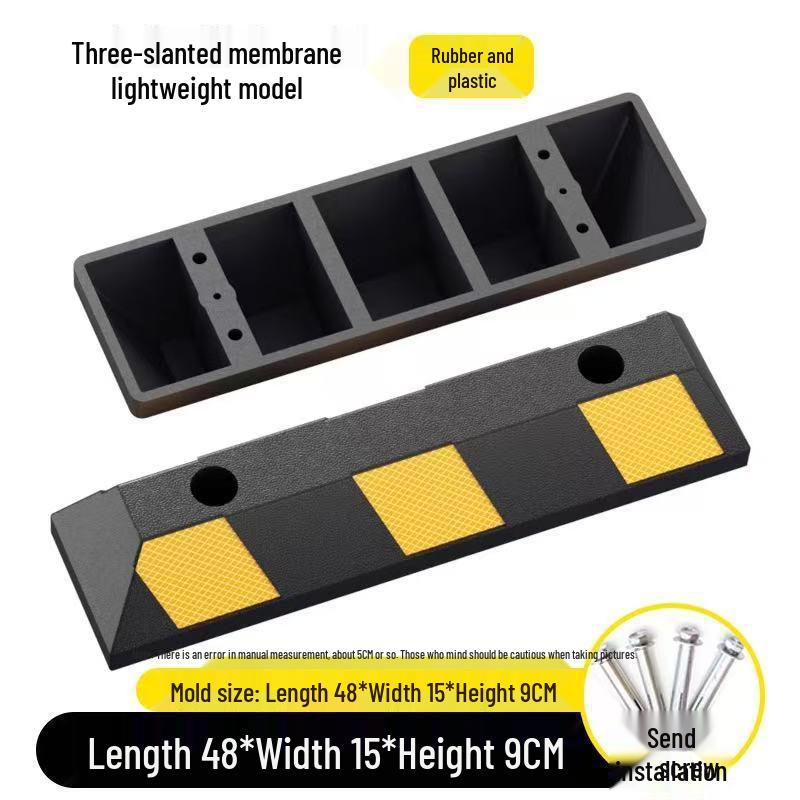 Rubber Wheel Stopper and Parking Aligner