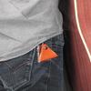 Multipurpose Guitar Pick Pouch Guitar Pick Holder Pick Organizer Triangular Pick Storage Bag Protective Pick Holder Case