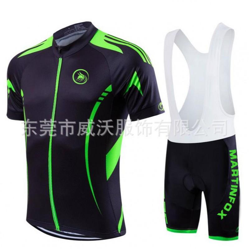 Kids Cycling Jersey Set Mountain Bike Outfit Breathable Quick Dry Sportswear Boys Girls