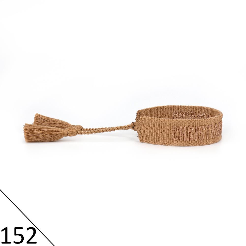 Handmade Embroidered Friendship Bracelet with Tassels for Women