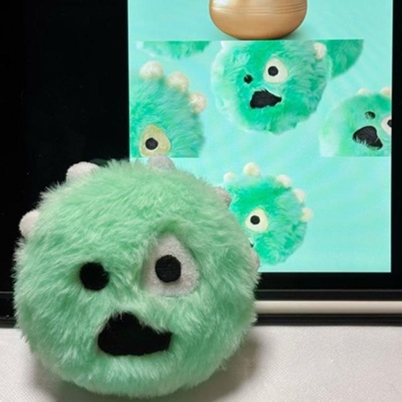 Cortisball plush ball pendant with the same plush ugly and cute object around hanging chain fan bag giftMartin KONHO JUHOON