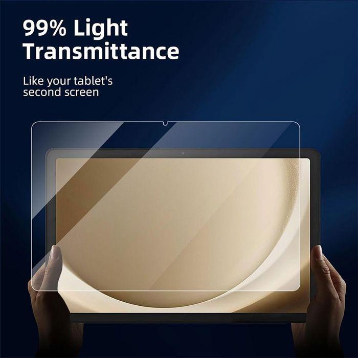 Verre Trempé - E.F.CONNECTION - pour Samsung Galaxy Tab A9 Plus - 11 Pouces - Anti-Rayures - Antichoc