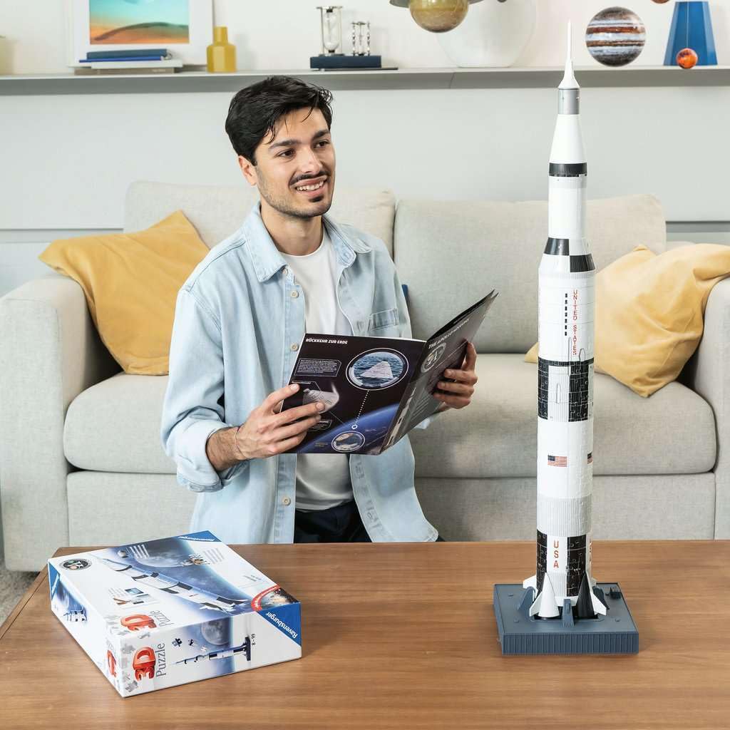 Ravensburger 3D Puzzle Apollo 11 Saturn V Type Rocket 11545 7 3D (Puzzle, Puzzle)