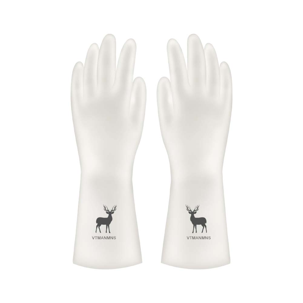 New Gloves For Kitchen Cleaning Transparent Printed Latex Gloves Laundry And Dishwashing Gloves Rubber Gloves