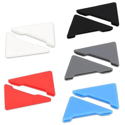 2ks Rohový chránič předních dveří auta proti kolizi pro Auto 90stupňový úhel Nárazník dveří Silikonový kryt proti poškrábání