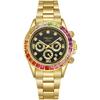 Stylish Rhinestone Luxury Quartz Unisex Wristwatch - Trendy Scale Timepiece