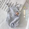 Striped Pet Physiological Overalls - Dog Menstrual and Sanitary Pants for Puppies
