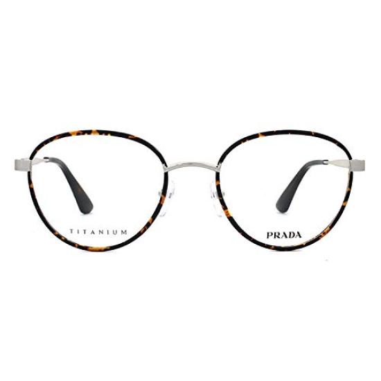 Prada PR57SVD 2AU1O1 Size Lens UV Sunglasses Glasses, 52, Round, Men's, Women's, Set, Protection,