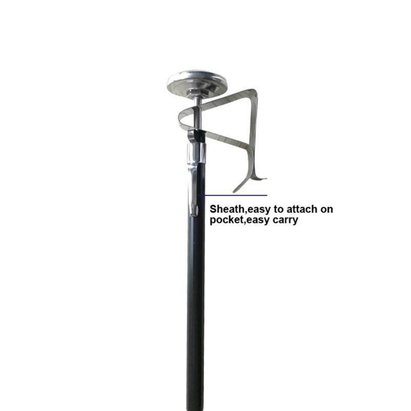 Kitchen Milk Temperature Reader with Metal Stem and Pot Side Clip, Two Scale Face for Coffee Heating and Home Cooking