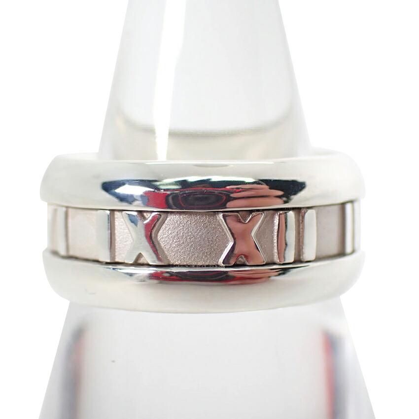 

[Б/у] TIFFANY/Tiffany 925 Atlas Wide Ring/No. 15/g441-50