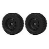 2Pcs RC Car Off Road Tire Replacement for SCY 16201 16201PRO Black Hub 70mm Spoke RC Model Car Wheel Tire