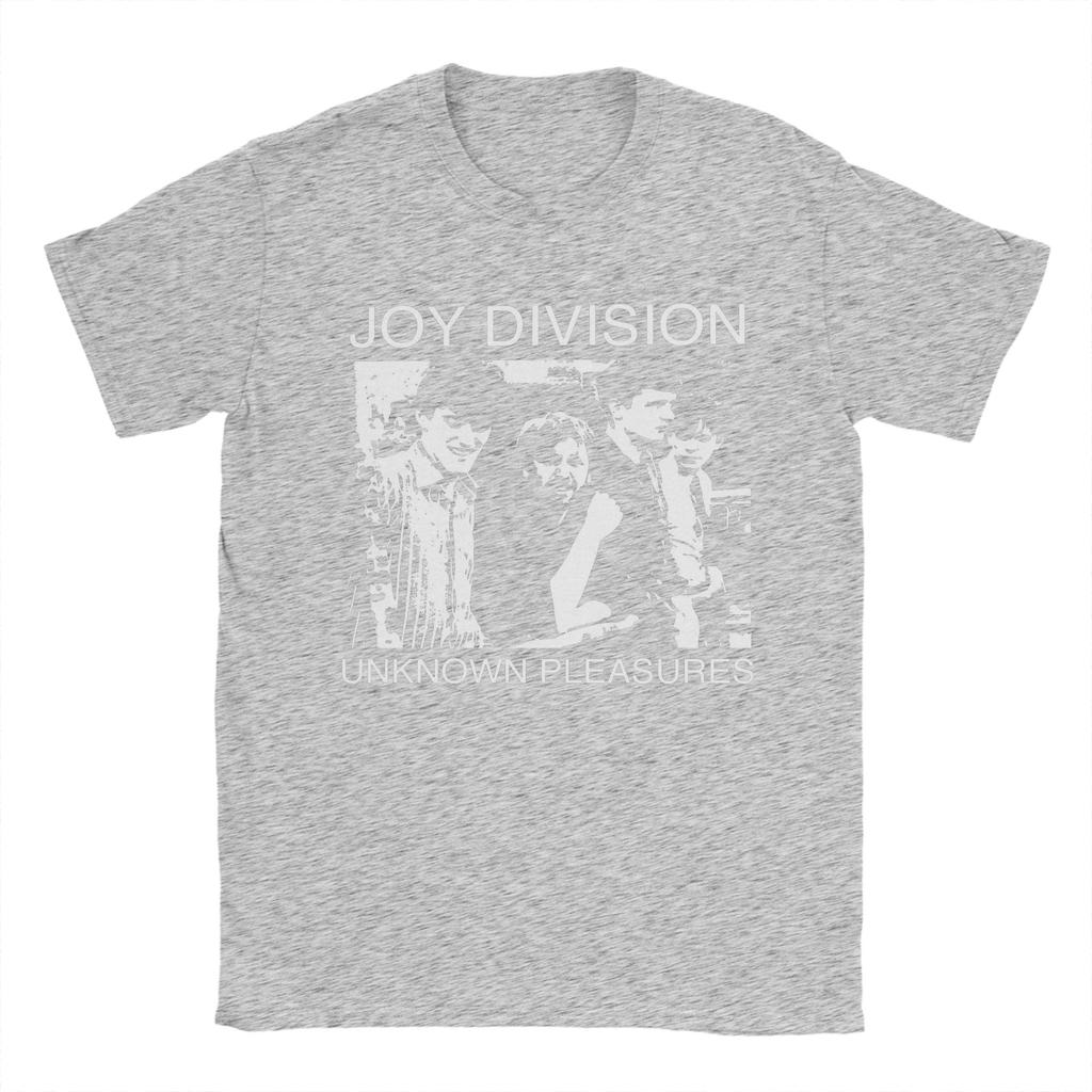 Men Women Joy Division Rock Music T Shirts Unknown Pleasures Pure Cotton Clothing Casual Short Sleeve O Neck Tees Summer T-Shirt