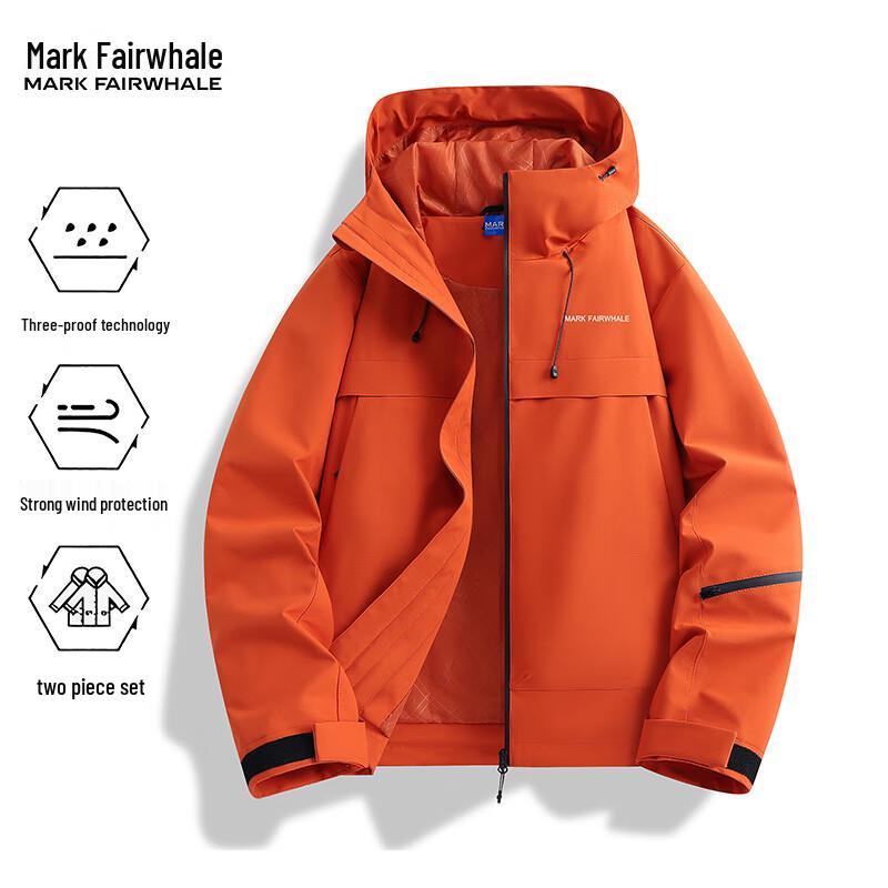 Mark Fairwhale Outdoor 3-in-1 Windproof Waterproof Jacket