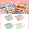 Spacious Pull-out Refrigerator Storage Box For Tidy Food Organization And Space Saving