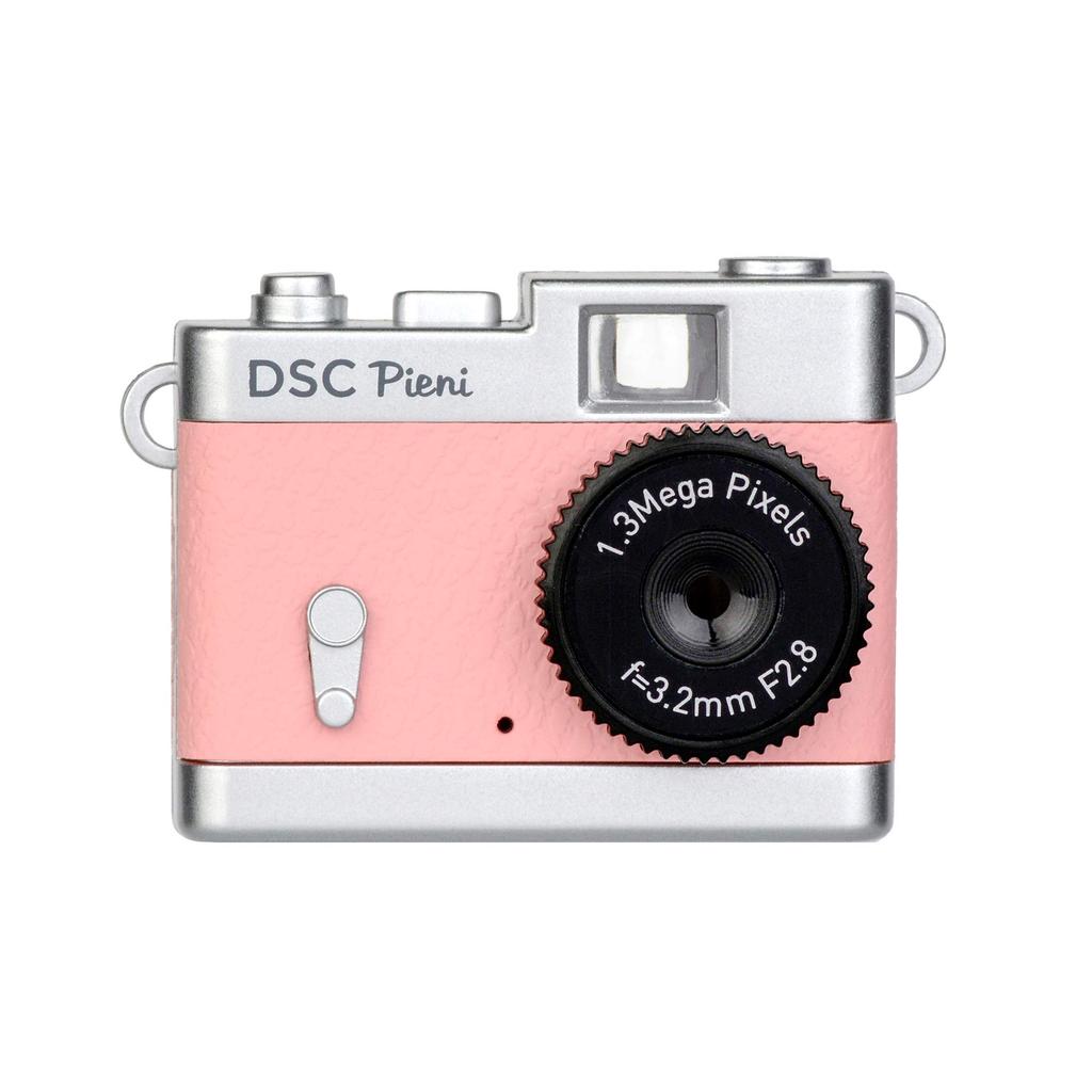 Kenko DSC Pieni Digital Video and Still Photography Coral Camera, 1.31 Megapixels, Capable, Pink, DSC-PIENI-CP