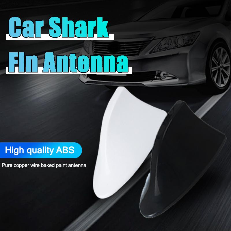 New Car Top Signal Aerials Shark Fin Antenna Decoration For Toyota Tacoma Tundra 4Runner TRD Highlande Rav4 CHR C-HR Accessories
