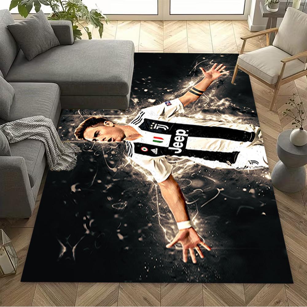 Juventus Celebration Moment Area Rug Design for Study room Decorate room Kitchen Foyer Antislip Carpet Decorate Offices Wedding Party Gift