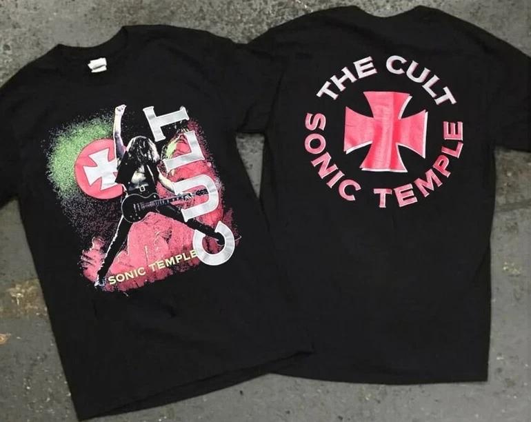 Vintage Styles The Cult Sonic Temple Concert 1989 Tour T-Shirt 2XL