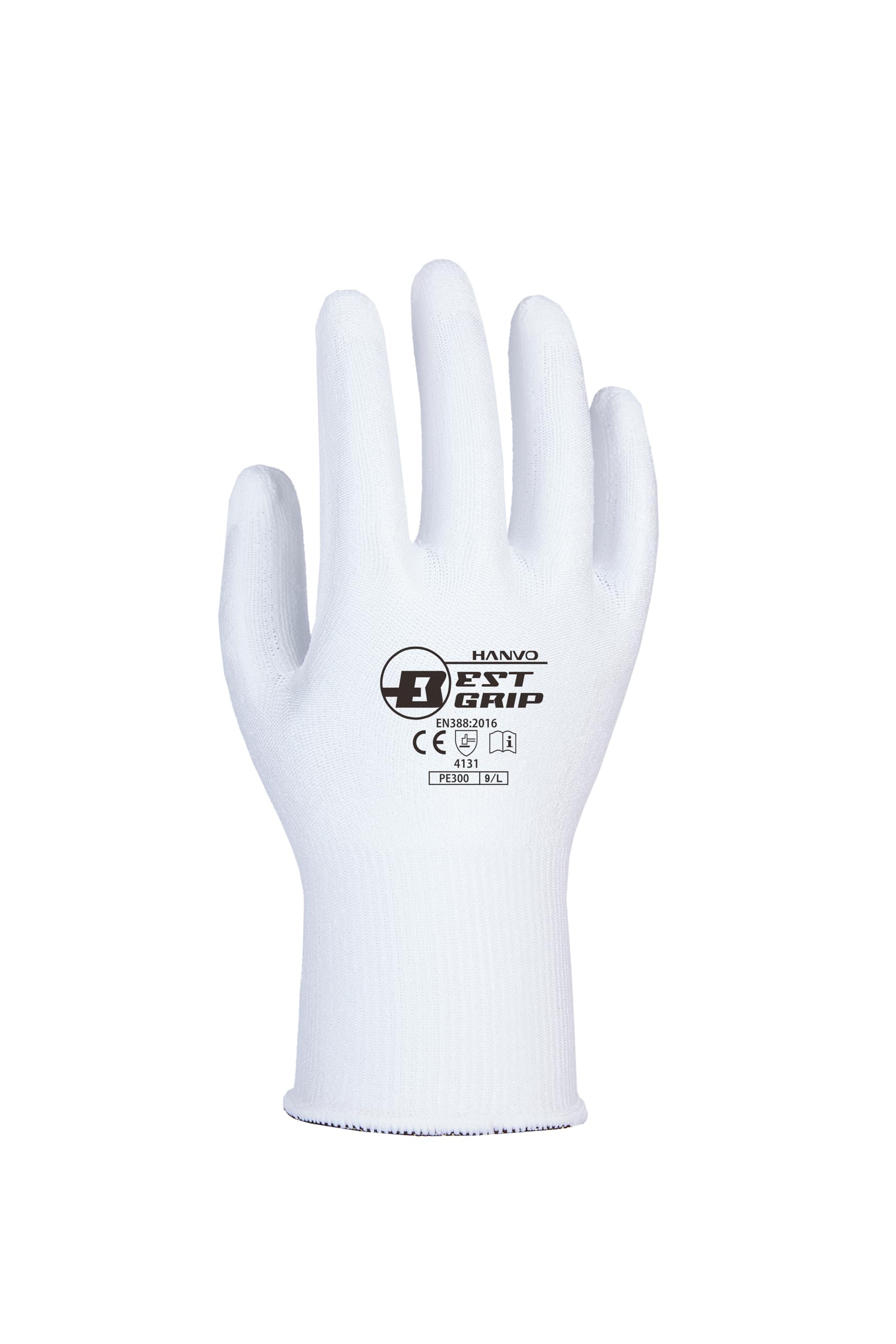 

unlined urethane set PE300 [Best Grip] Lightweight, durable, non-slip gloves, unlined, 10-pair (L)