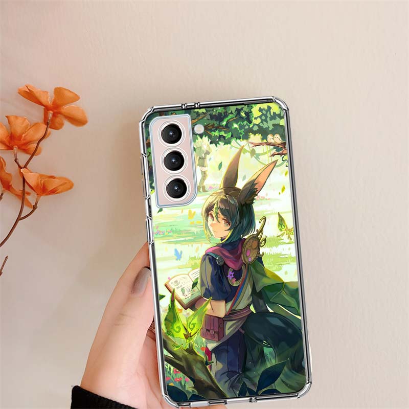 Genshin Impact Tighnari Clear Phone Cases for Samsung S26 Ultra Galaxy S25 Edge S24 S23 FE S21 Plus S20 S22 S10 Cover Patterned