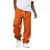 Men's Solid Color Loose Sweatpants Men's Casual Fashion Sweatpants