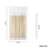 Pointed Wooden Cotton Swabs for Eyelash Grafting & Makeup Cleaning