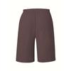 Ladies, Casual Pants, Fashionable, Solid Color, Cropped Pants, Mid Length Pants
