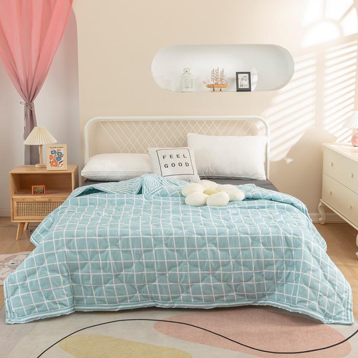 2025 Aloe Cotton Antibacterial Summer Quilt - Breathable, Silky Cool & Machine Washable